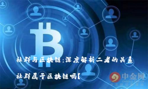 社群与区块链：深度解析二者的关系

社群属于区块链吗？